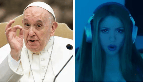 Papa Francisco y Shakira