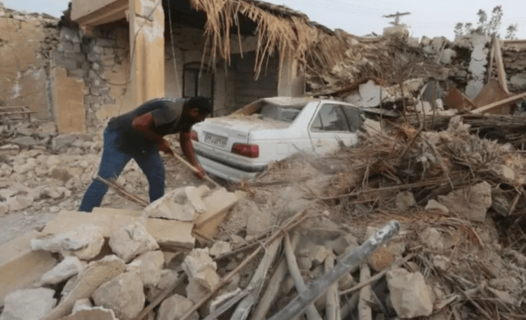 Sismo en Irán