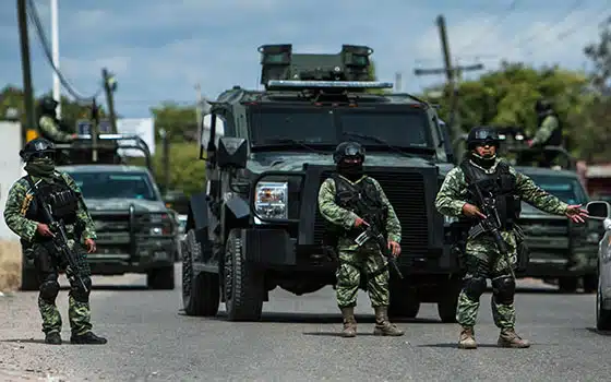 militares en Sinaloa