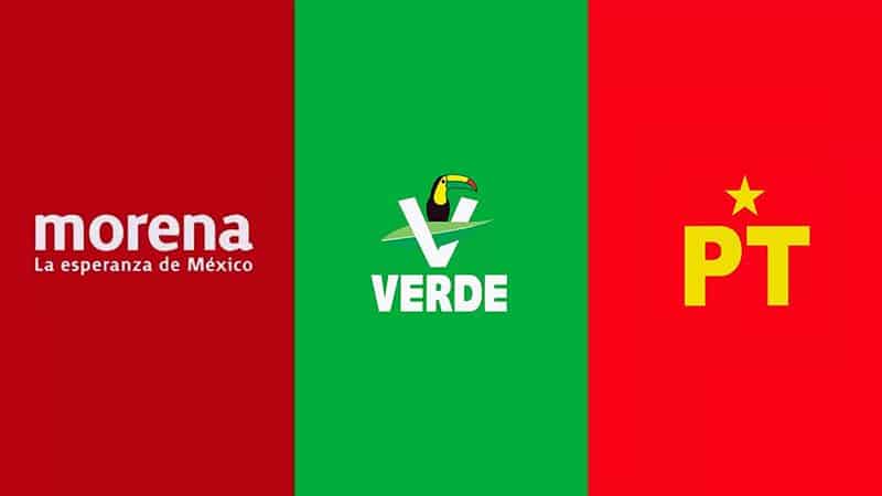 ¿Se unen! Morena hará alianza e irá en coalición con Partido del Trabajo y Partido Verde