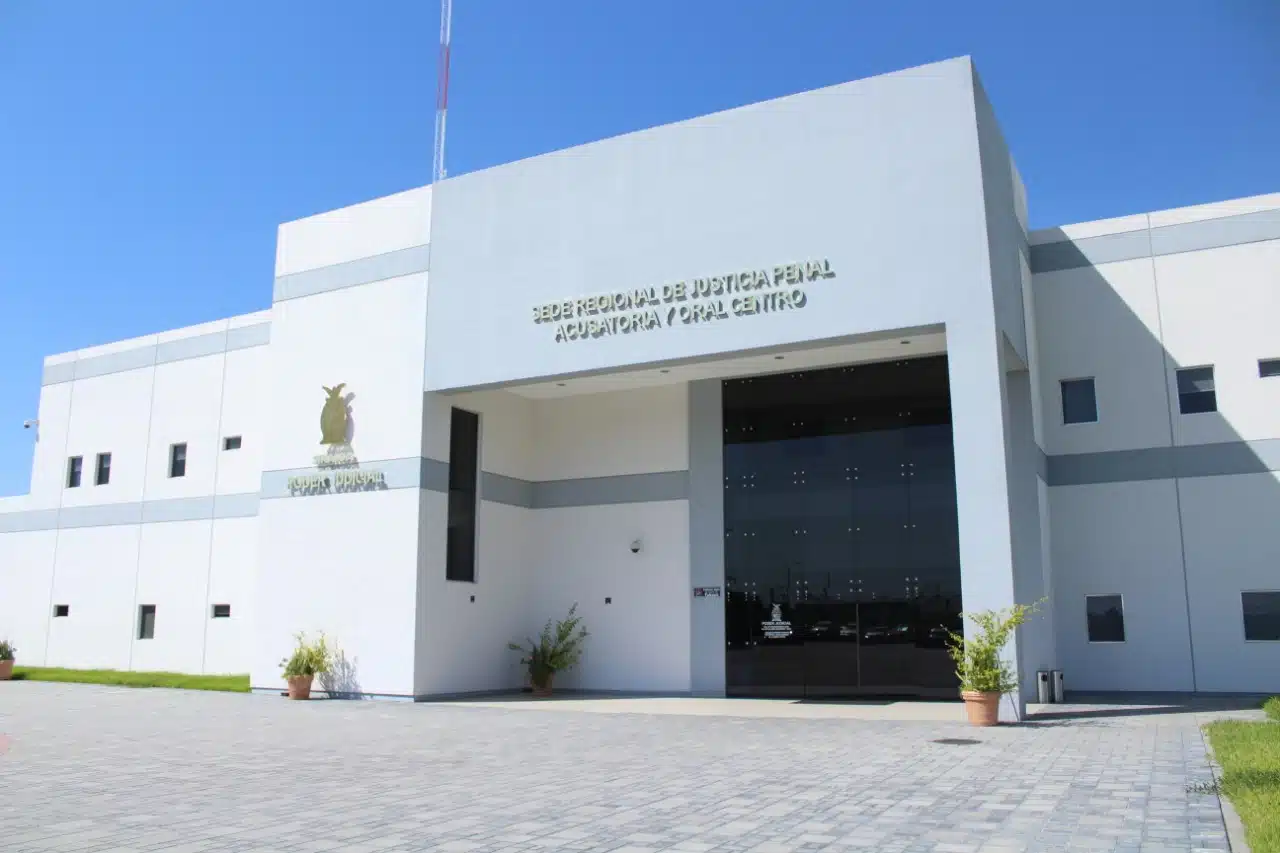 sede de Justicia en la zona centro de Sinaloa.