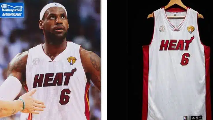 ¡Increíble! En 3.7 mdd subastan jersey de LeBron James