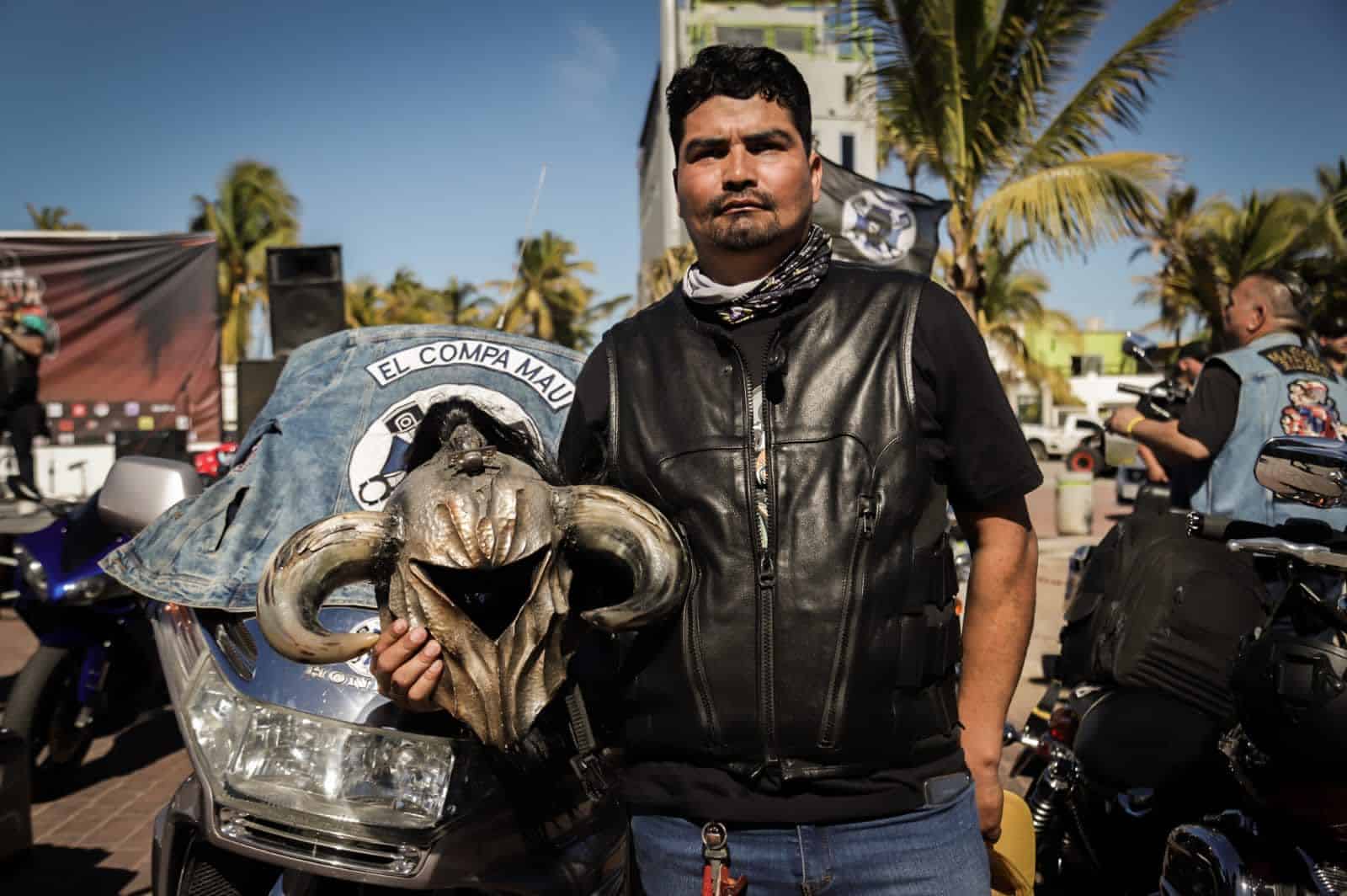 Andrés Ibarra en el Altata Biker Fest