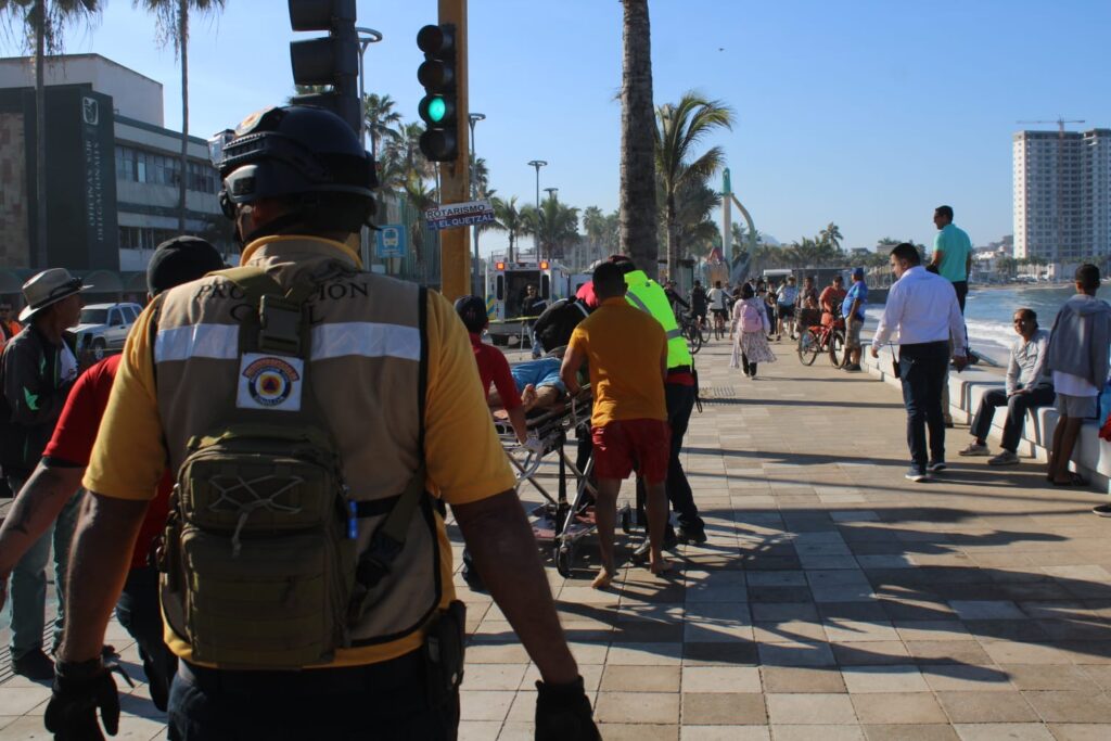 Simulacro en Mazatlán