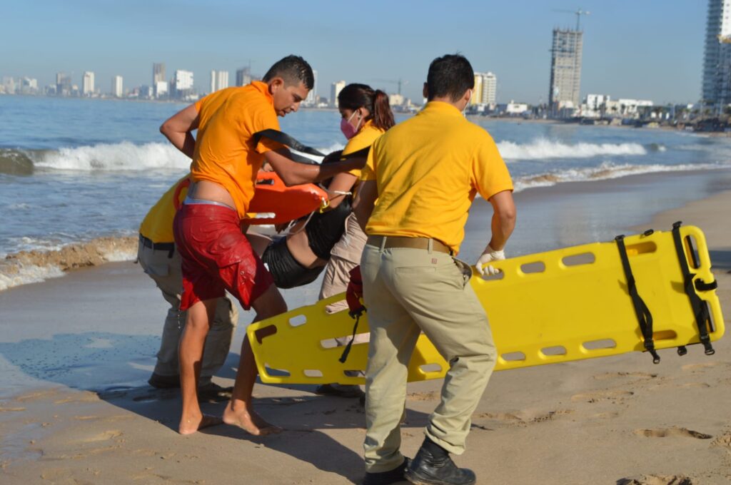 Simulacro en Mazatlán