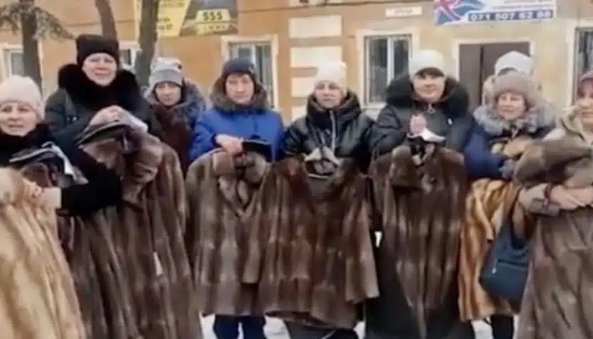 Abrigos a viudas en rusia