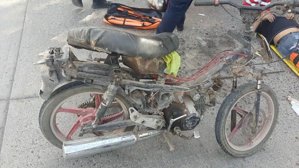 Accidente Moto Guasave Policíaca