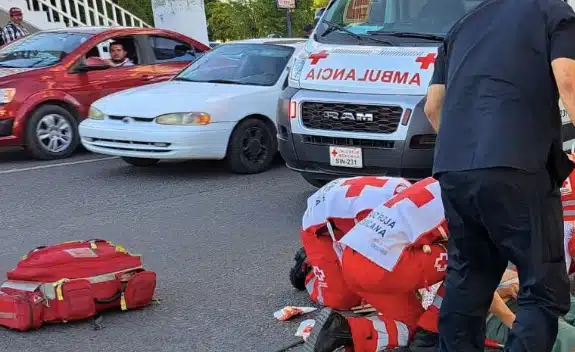 Ambulancia Culiacán Concepción atropellada Deceso