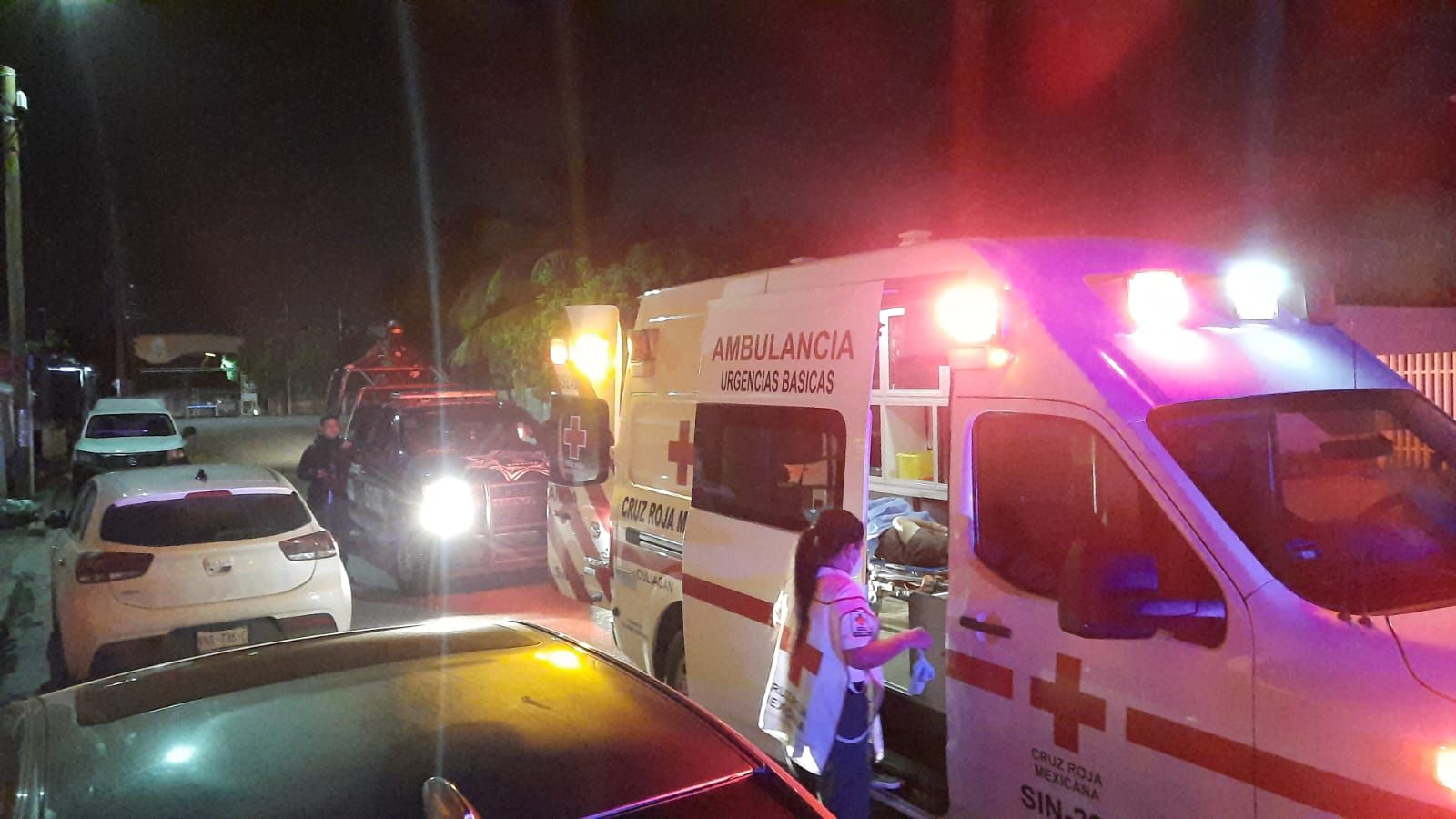 Ambulancia ataque Culiacán