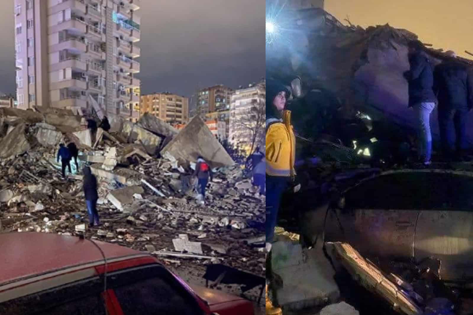 Aumenta a 100 víctimas mortales por sismo en Turquía