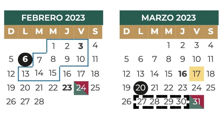 Calendario SEP