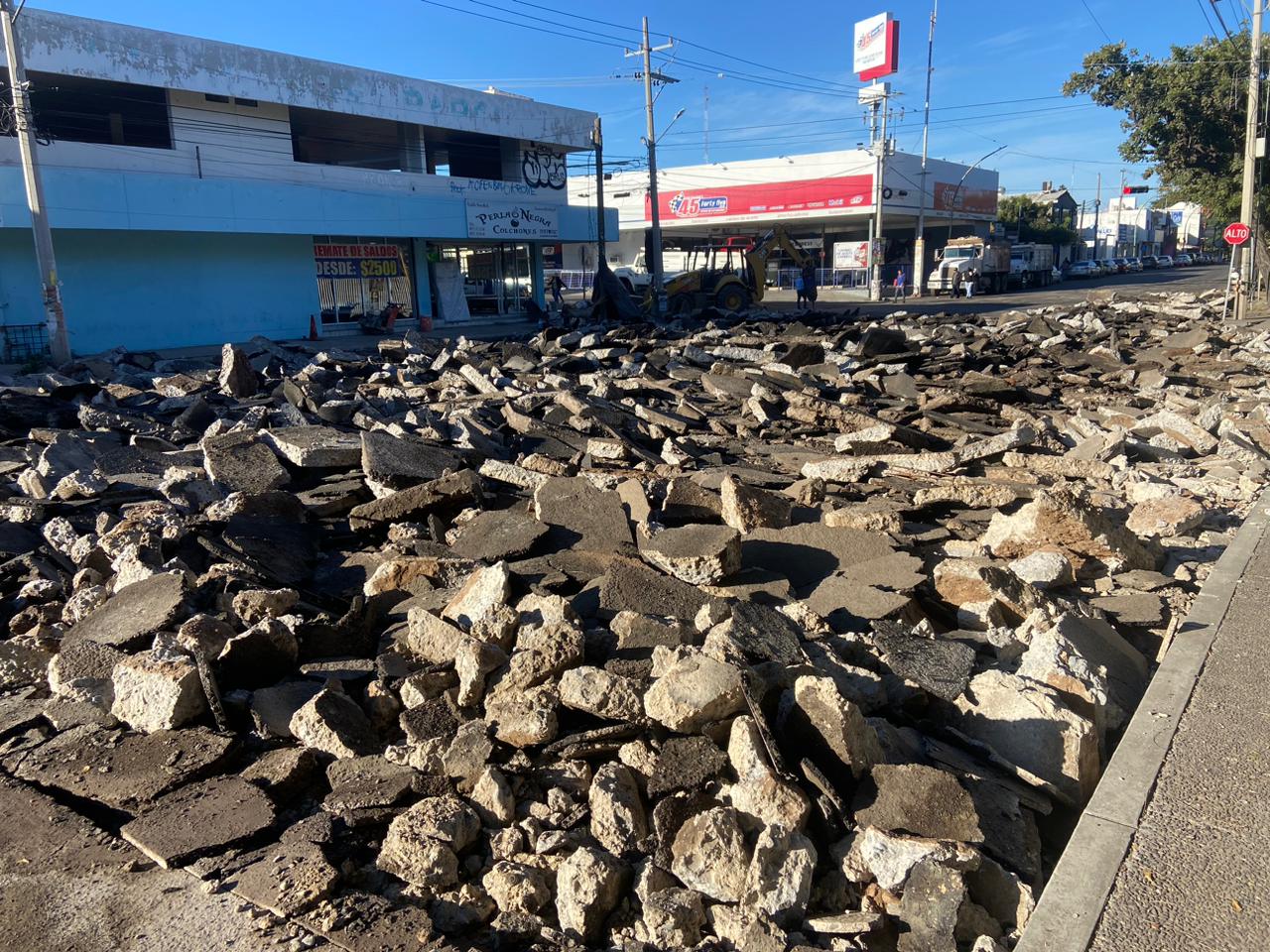 Calle cerrada Rafael Buelna y Carranza en Culiacán