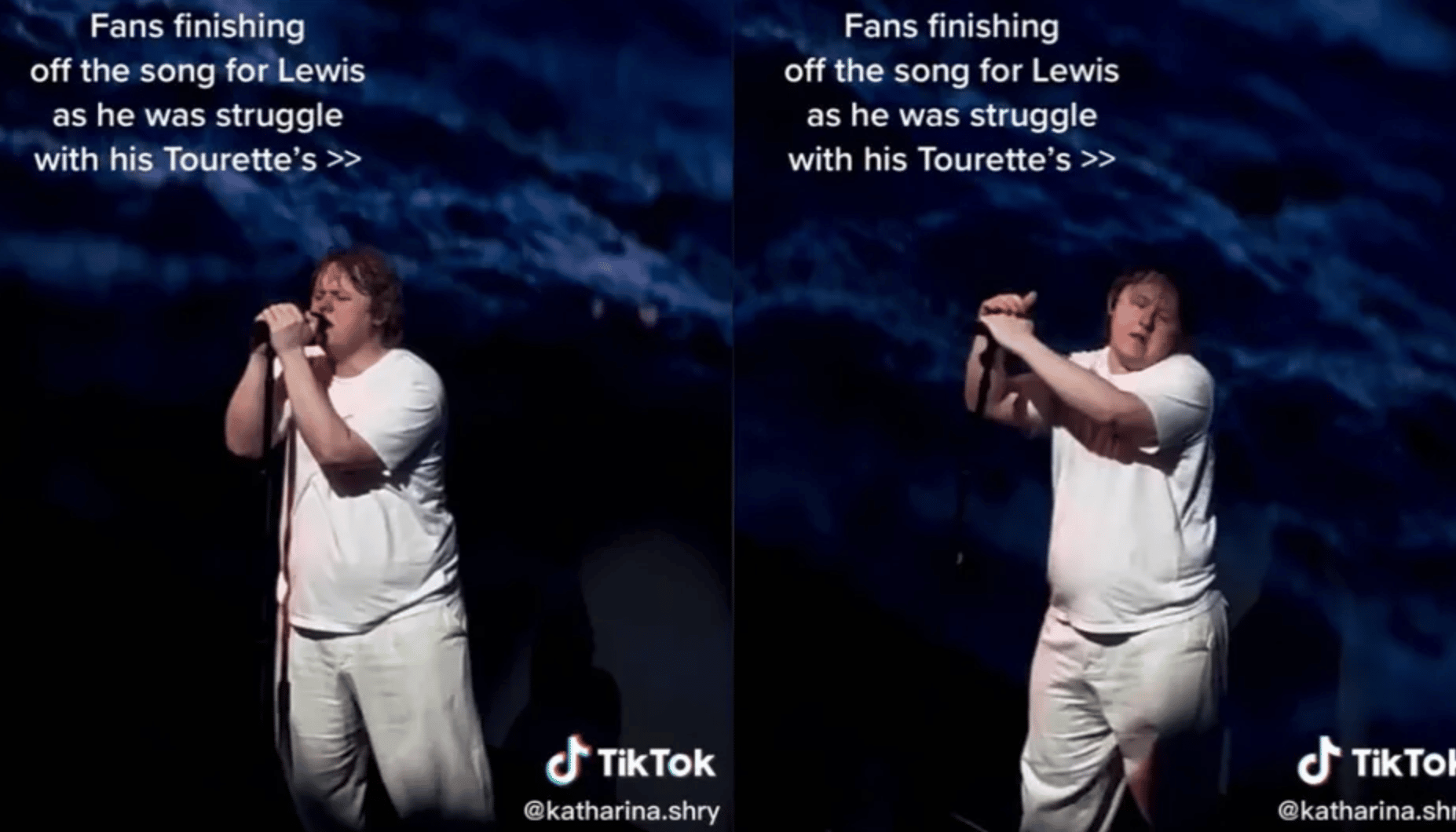 Cantante sufre ataque de Tourette en concierto