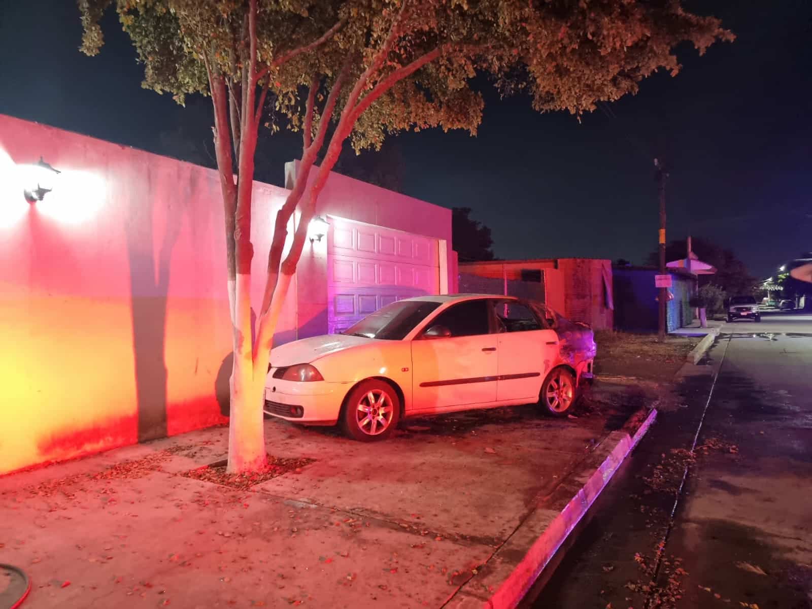 Carro quemado Culiacán
