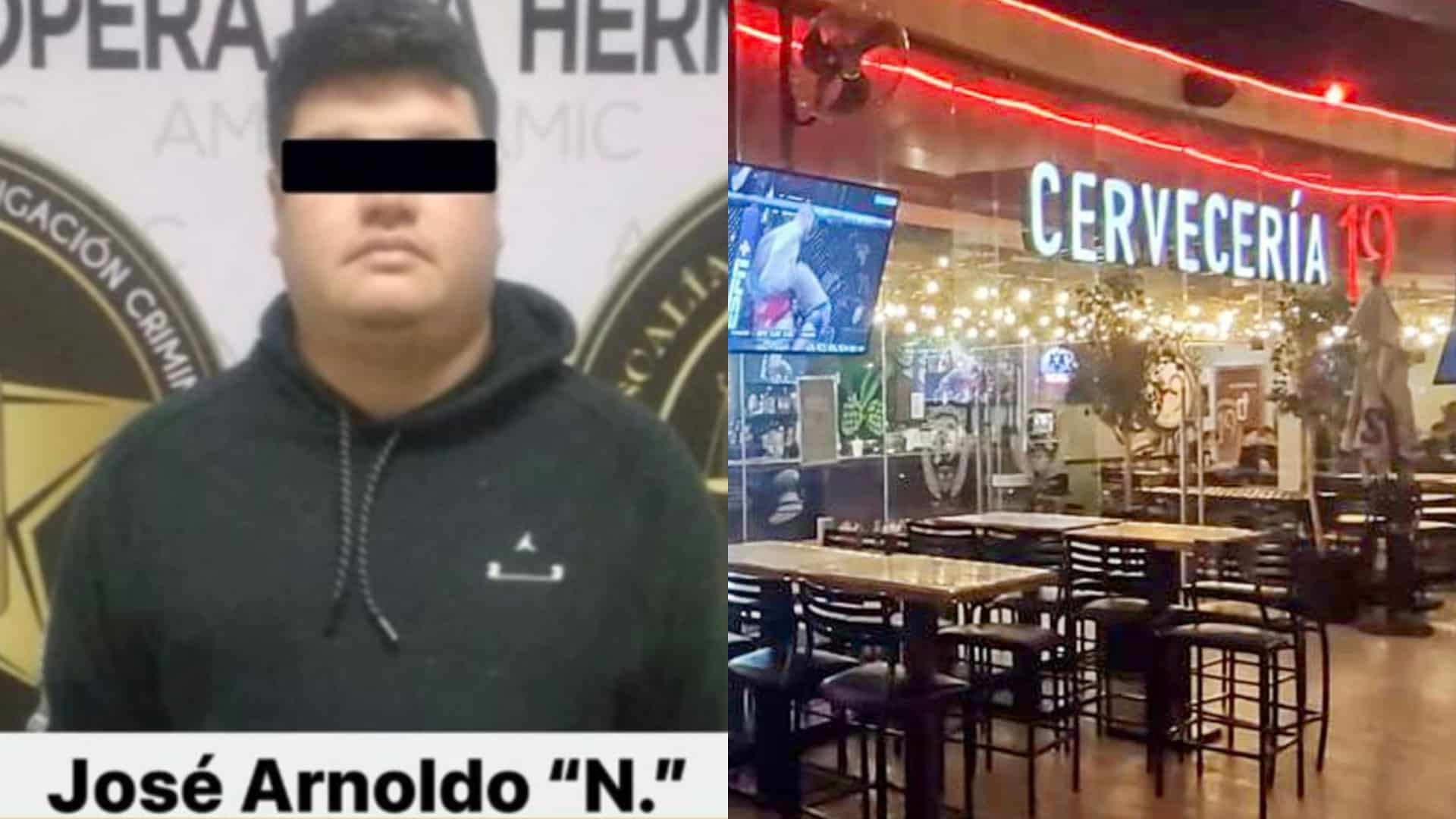 Dictan prisión preventiva a gerente de Cervecería 19 y a su amigo por homicidio calificado con ventaja en Hermosillo