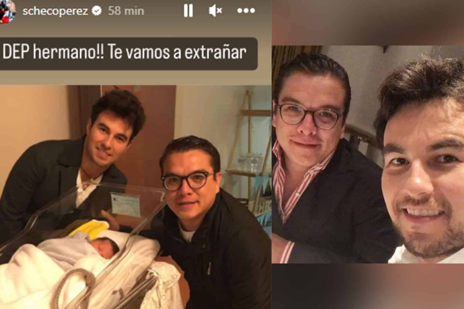 “Checo” Pérez lamenta el inesperado fallecimiento de Gerardo Islas