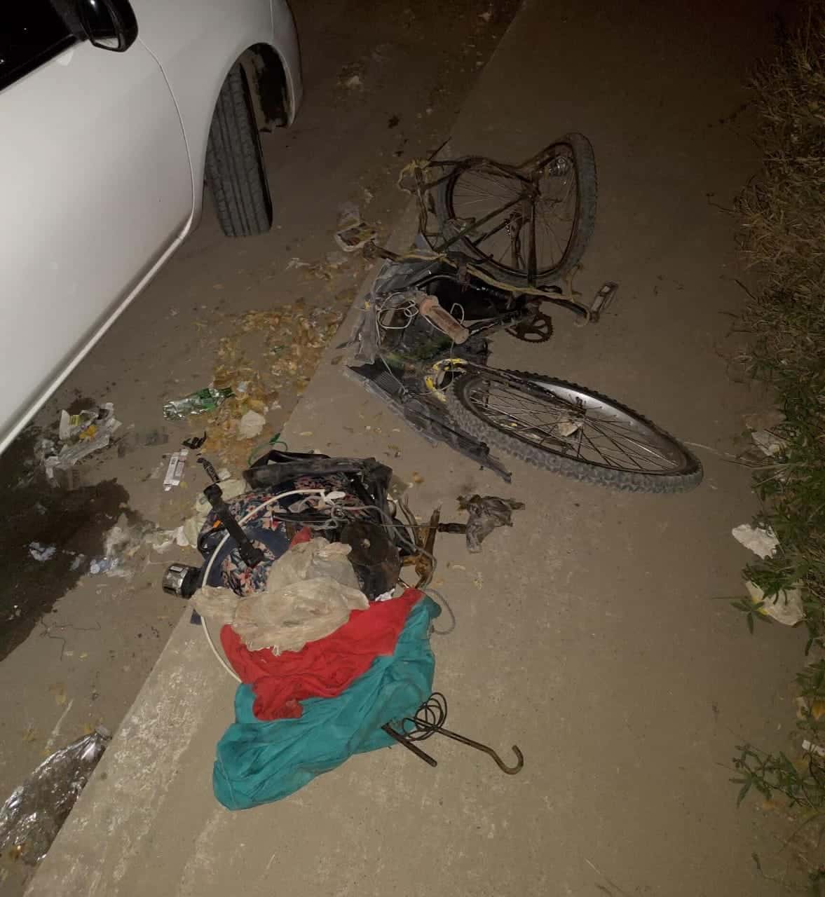 Ciclista es arrollado por camión urbano