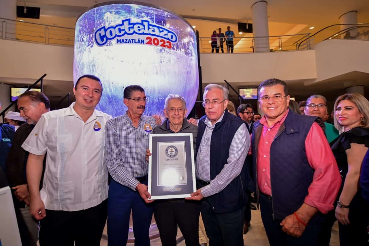 Mazatlán recupera récord mundial con el Coctelazo 2023
