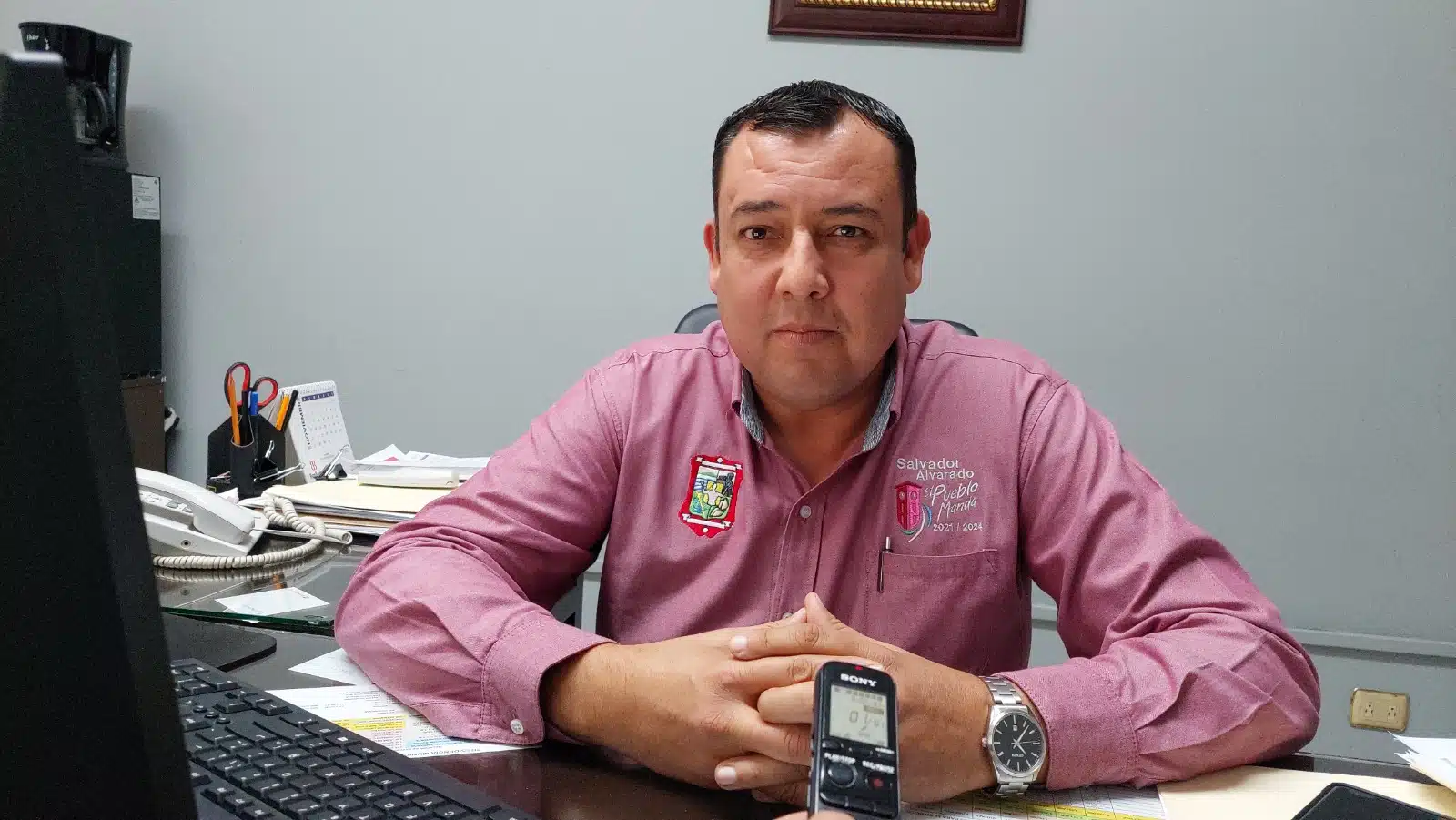 Daniel Parra Montoya Tesorero Salvador Alvarado Guamúchil Predial