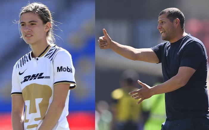 Director técnico empuja a jugadora de los Pumas