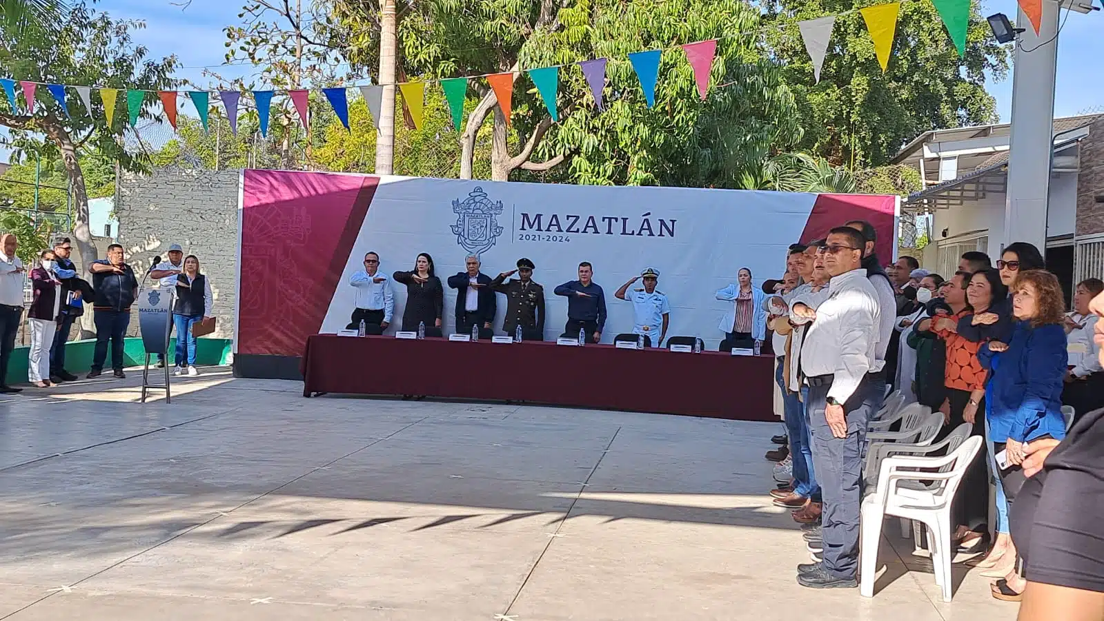 Édgar González Zataráin Lunes Cívico Mazatlán