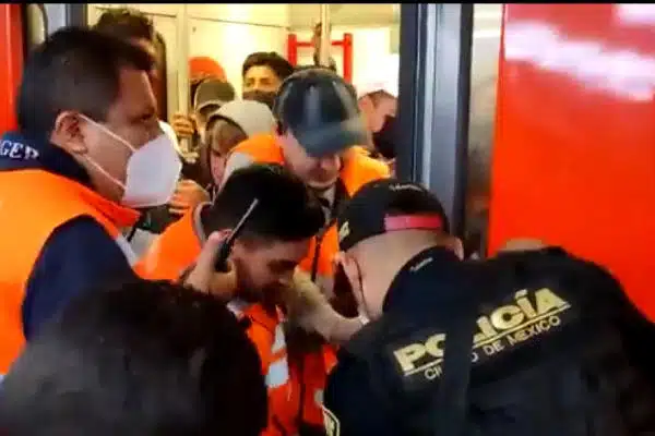 Hombre sufre amputación en el Metro CDMX