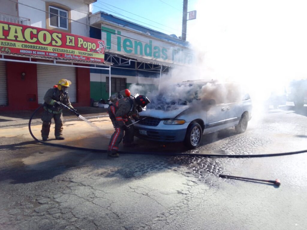 Incendio Motor Villa Unión