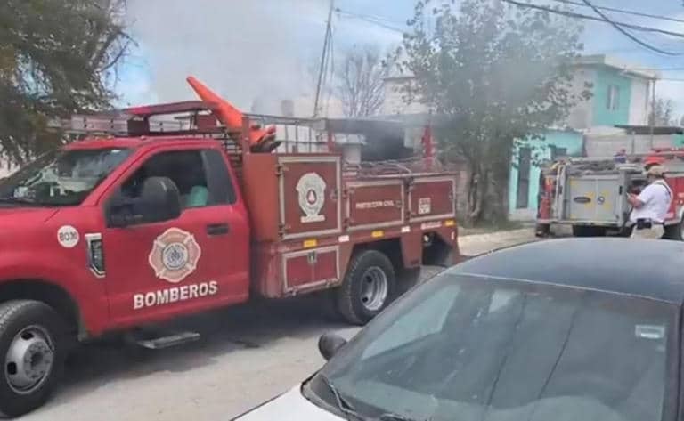 Incendian casa en Coahuila