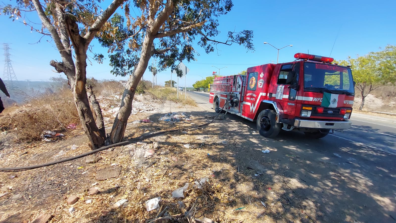 Incendio Bomberos Termo Mazatlán Policíaca