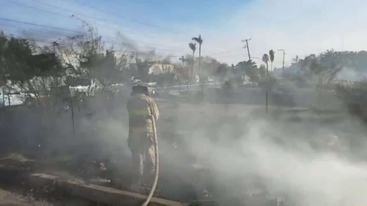 Incendio Los Mochis Baldío