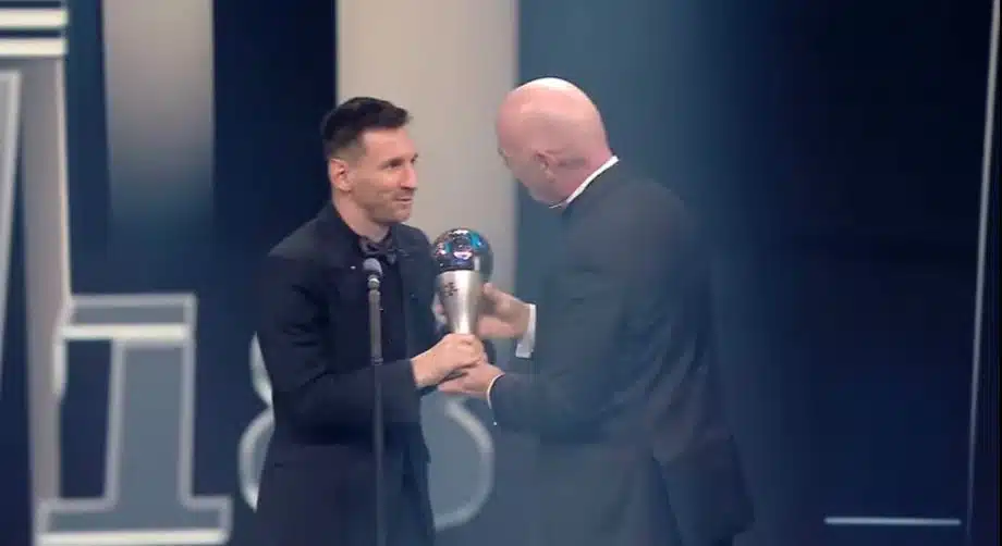 Lionel Messi gana el The Best