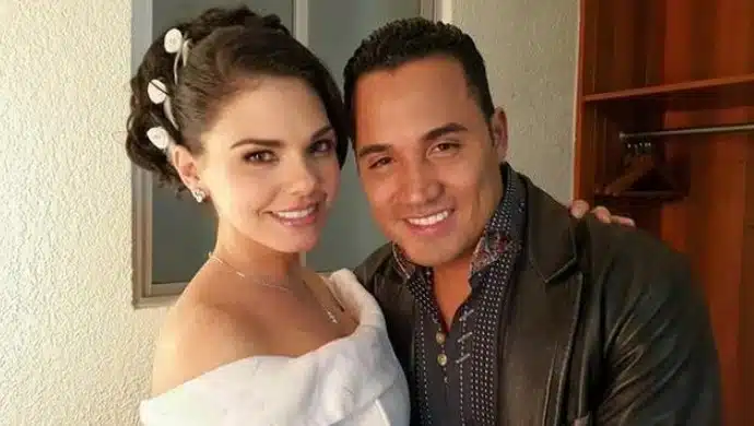 Livia Brito y Danny Frank