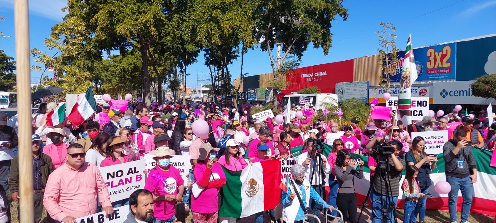 Marcha INE Los Mochis Plan B
