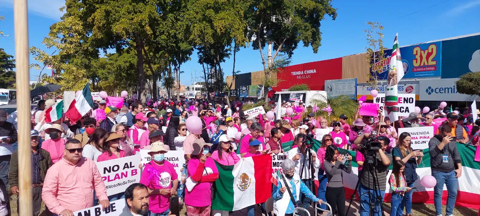 Marcha INE Los Mochis Plan B