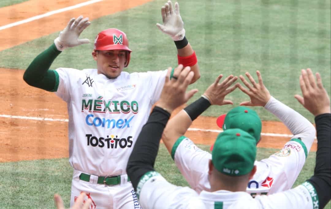 México deja en el terreno a Colombia en la Gran Caracas 2023