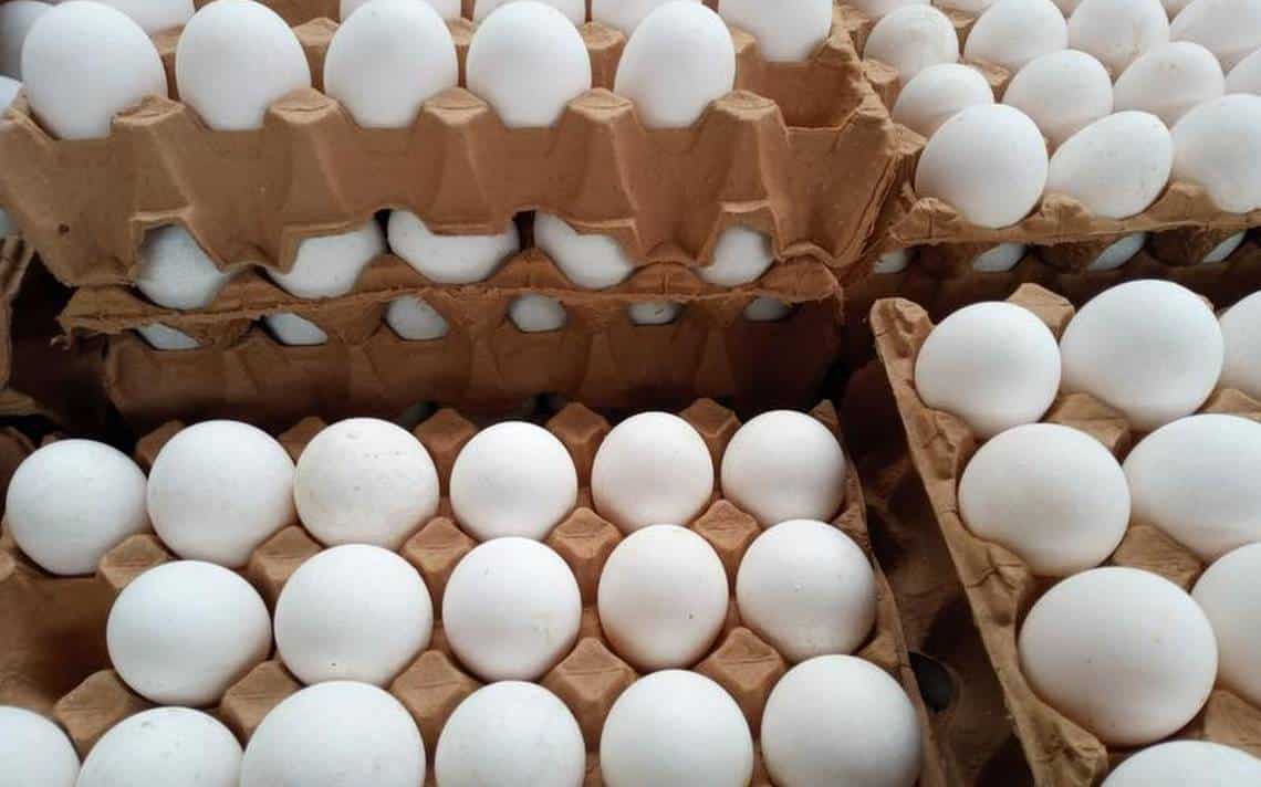 Huevo blanco.