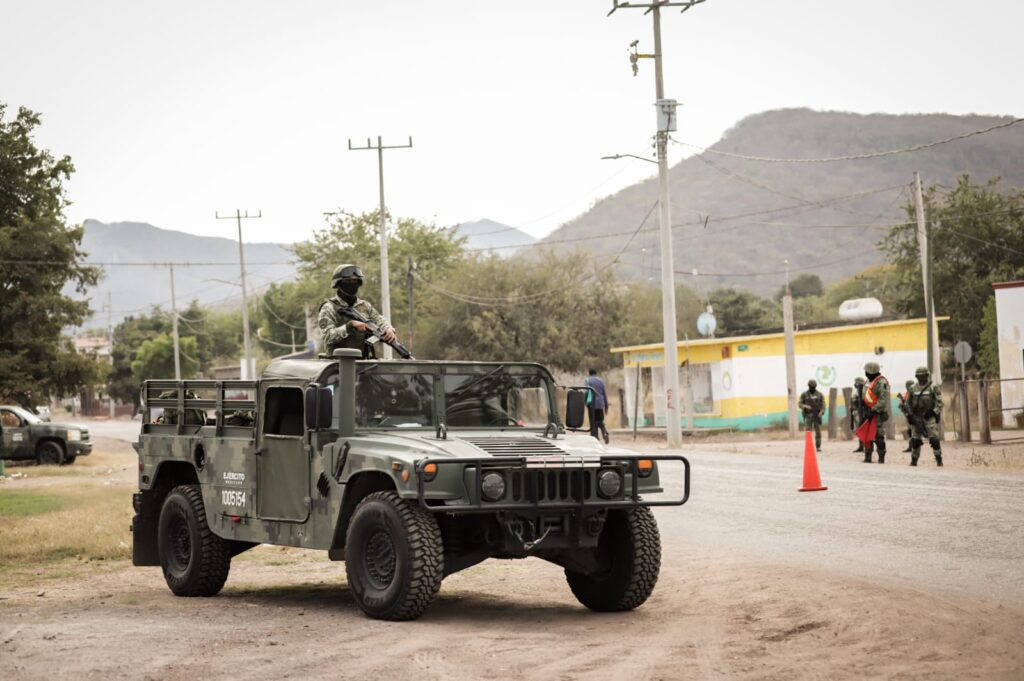 Operativo Tacuichamona Culiacán Ejército Mexicano