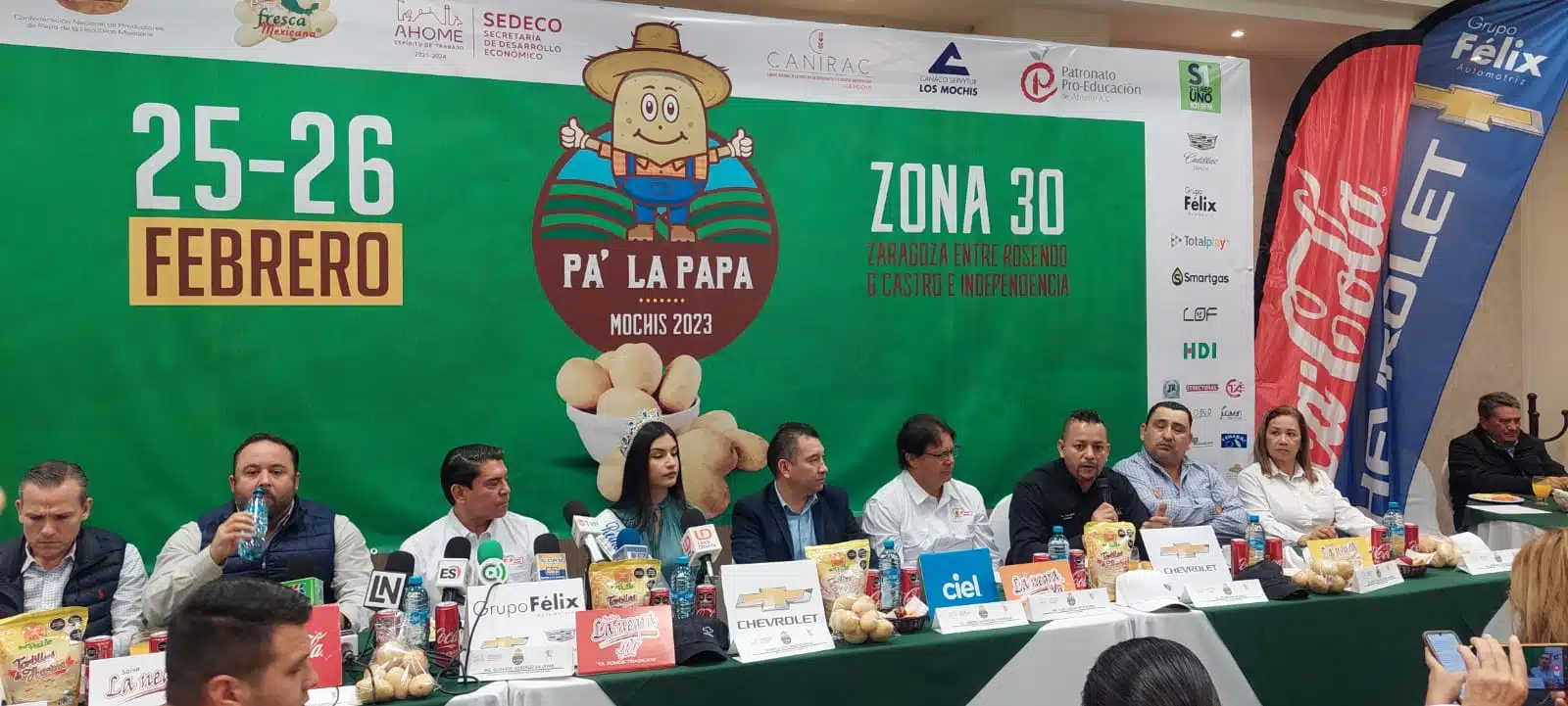 Los Mochis produce la mejor papa de México y tiene su festival este 25 y 26 de febrero: González
