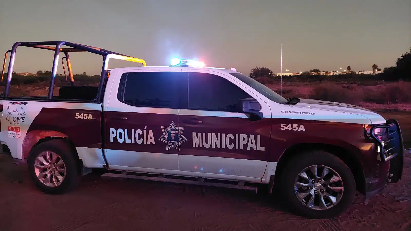 Patrulla PM Policía Municipal Ahome Policíaca Los Mochis