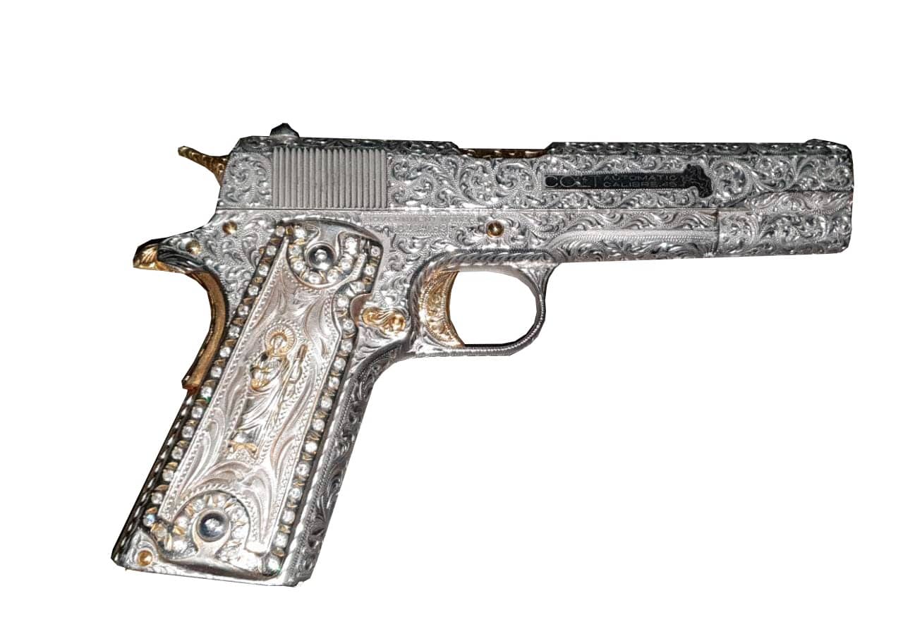 Pistola con San Judas armas carros asegurados operativo militar Bacurimí Culiacán