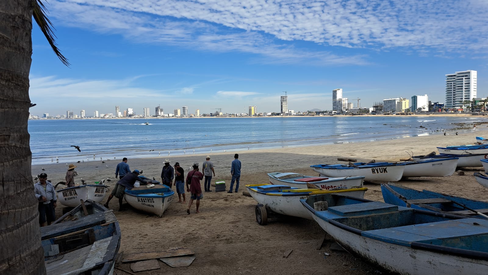 Playa Norte en Mazatlán