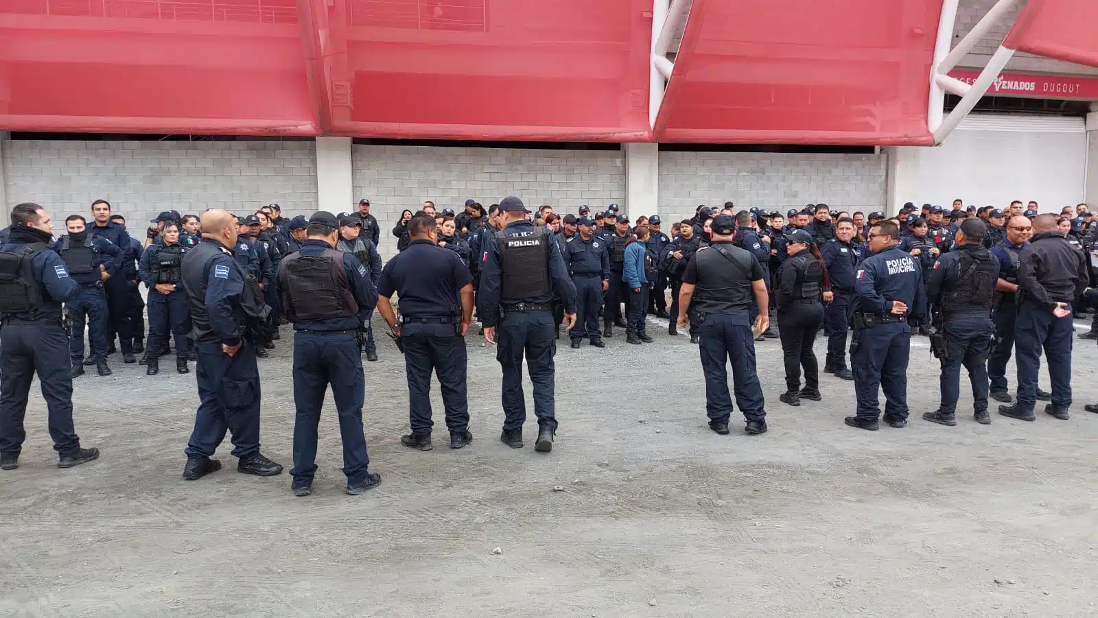 Policías Mazatlán Carnaval 2023