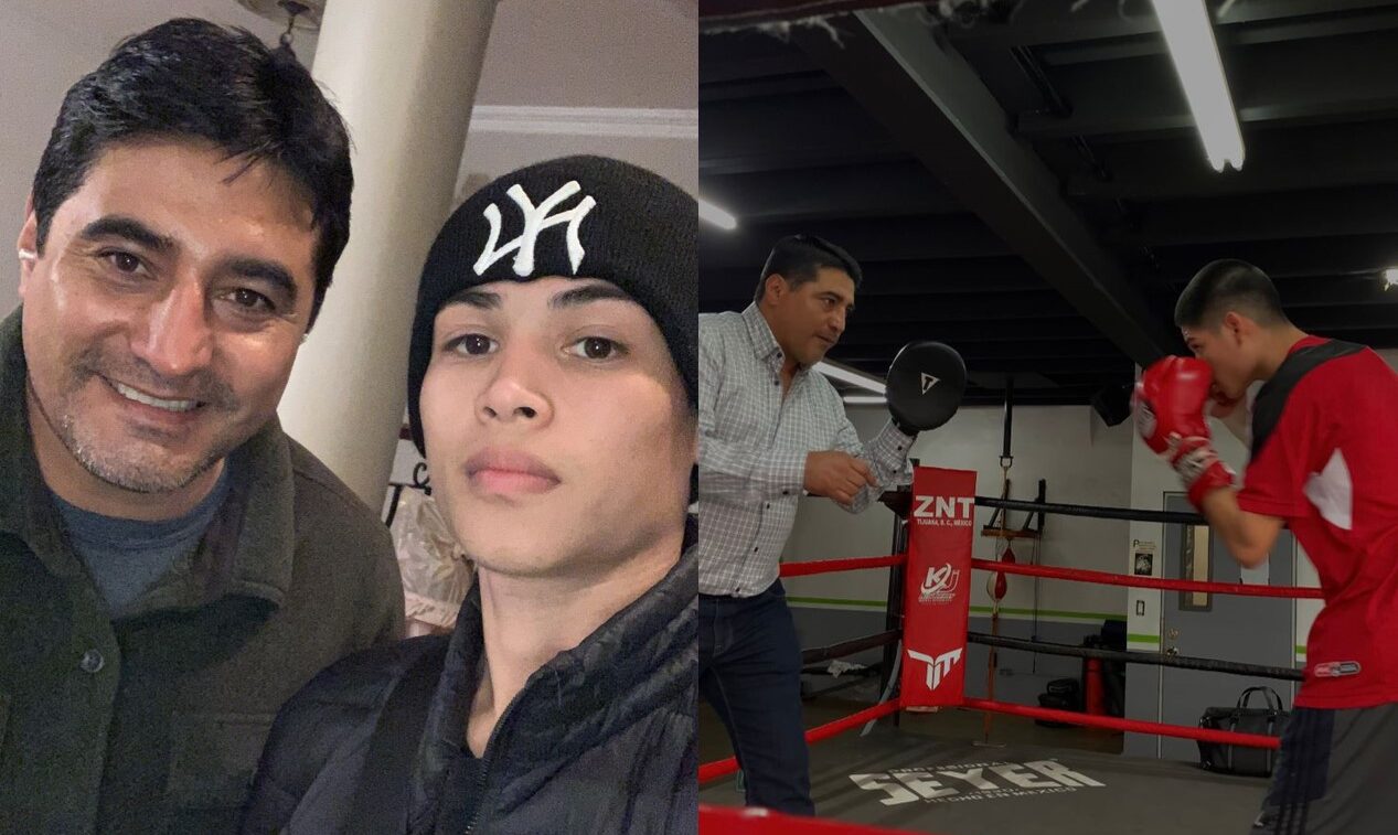 Por un sueño, el mochitense Erik Soto entrena bajo la tutela del Terrible Morales