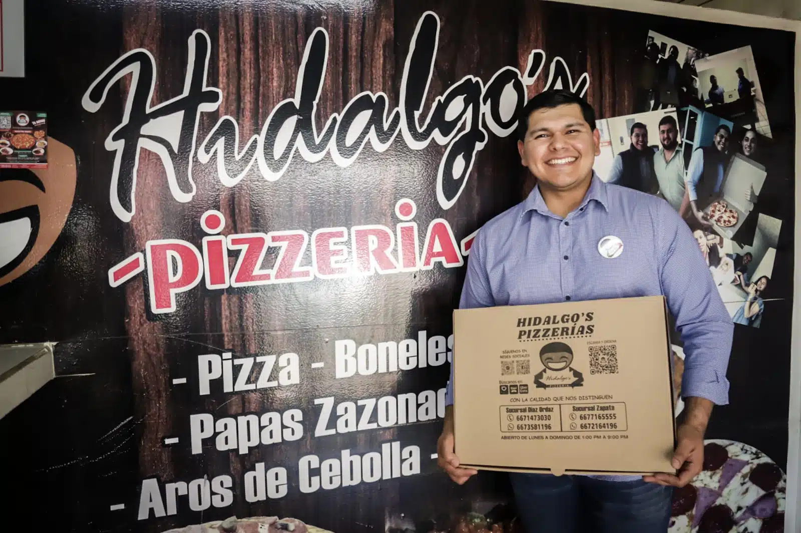 Portada Pizzas Heladios Hidalgo