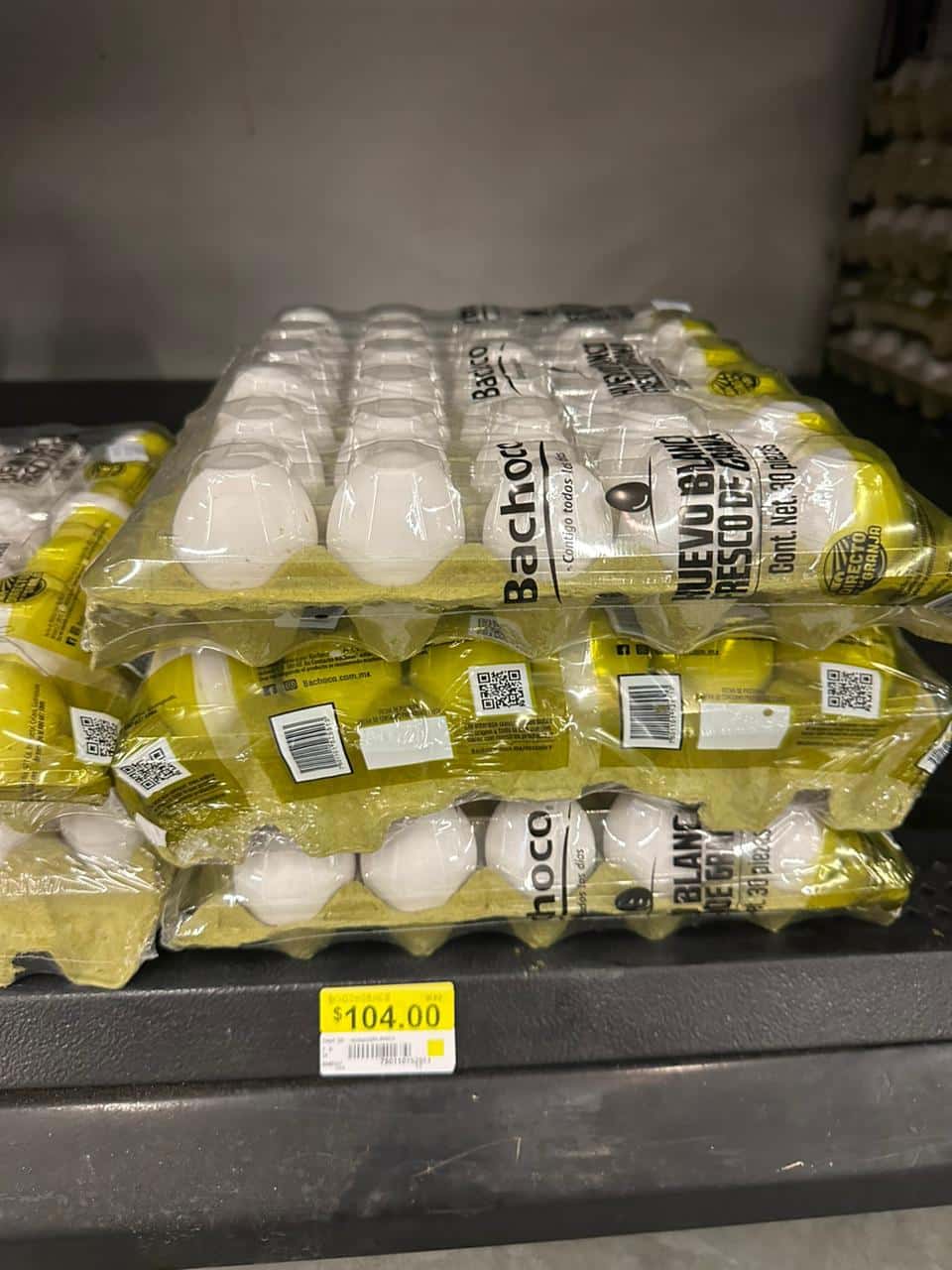 Precio huevos
