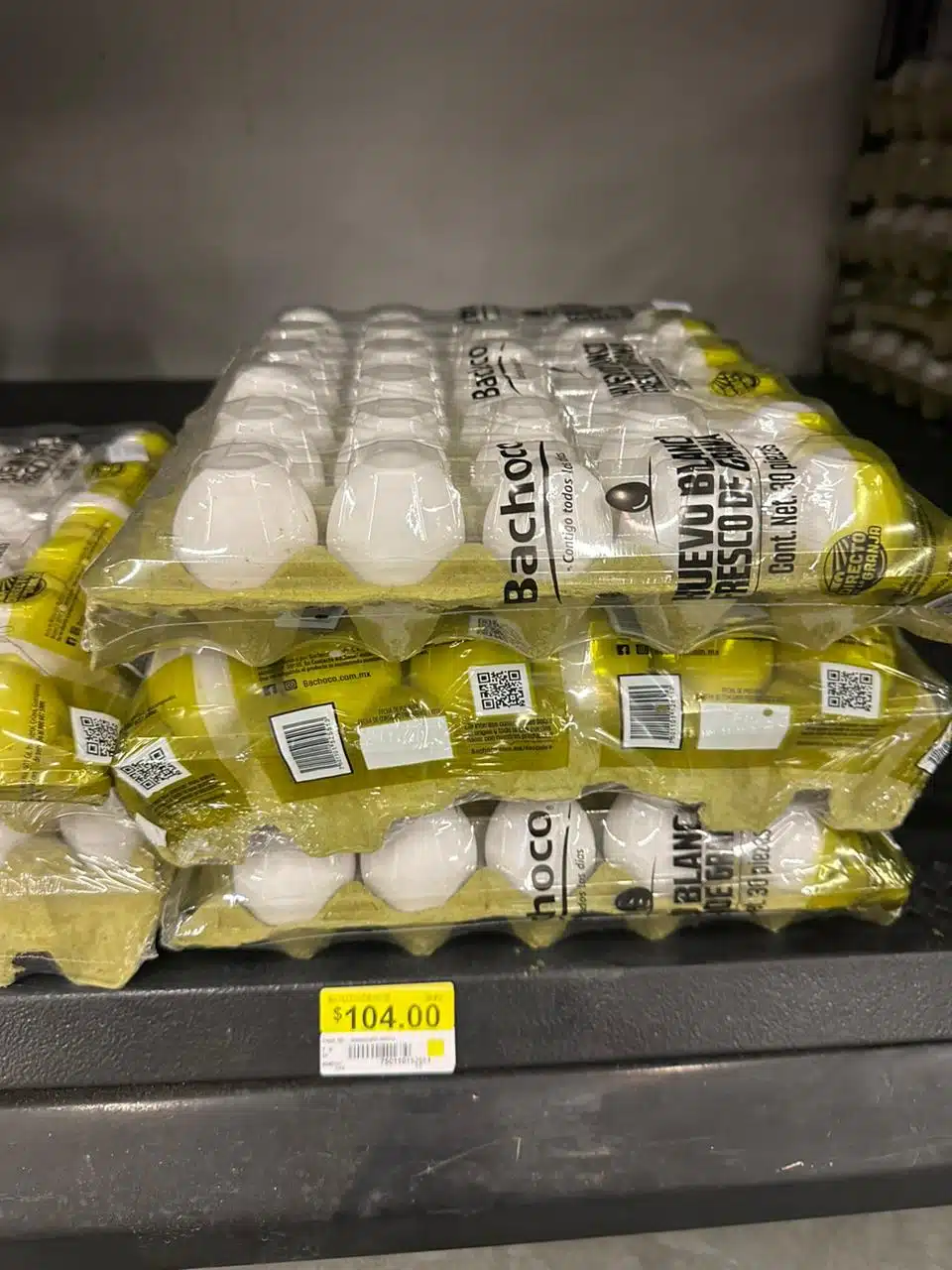 Precio huevos