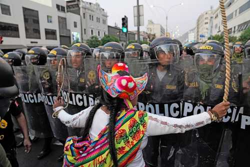 Prohibidas las manifestaciones públicas en Lima