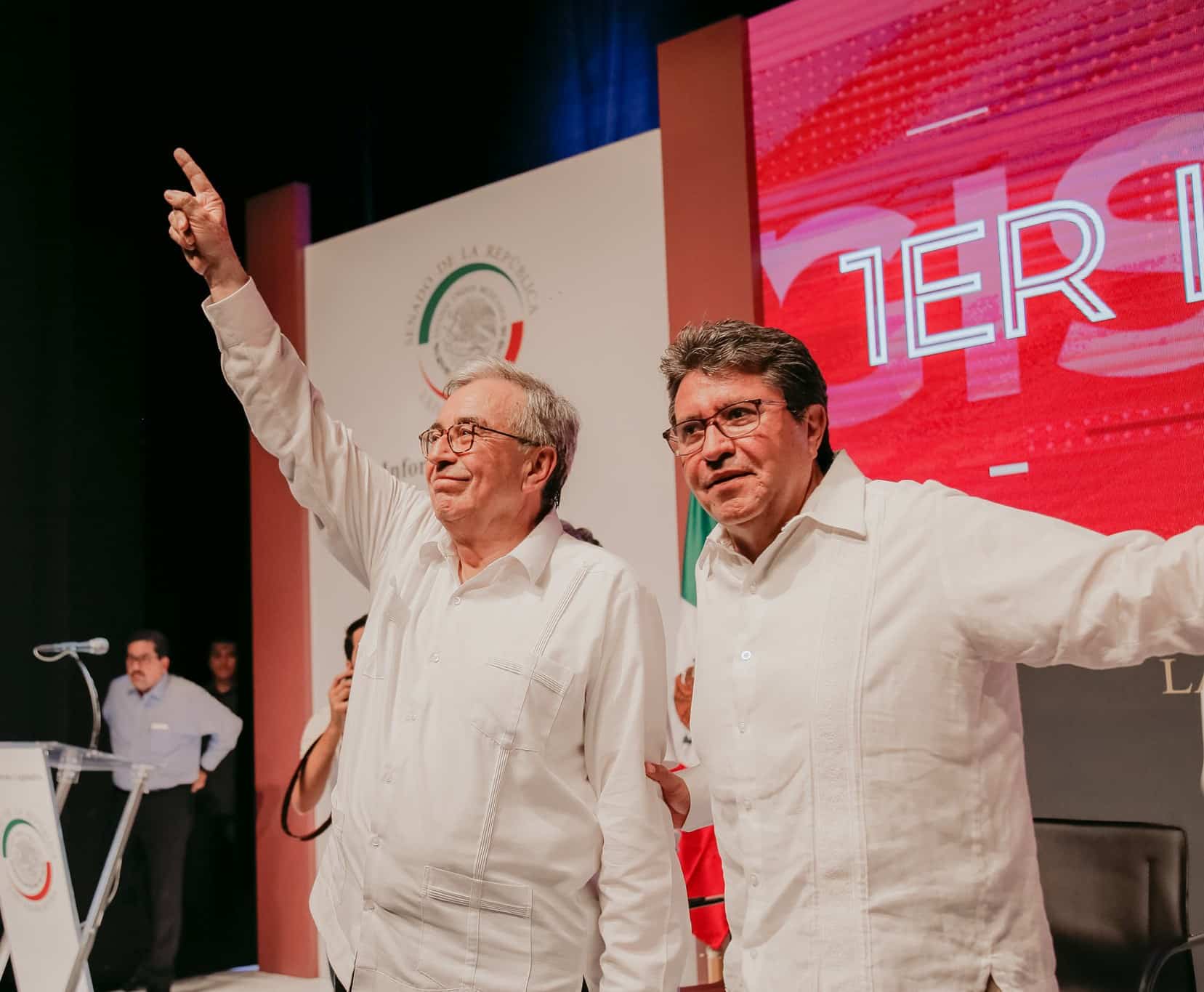 Rubén Rocha Moya, Ricardo Monreal