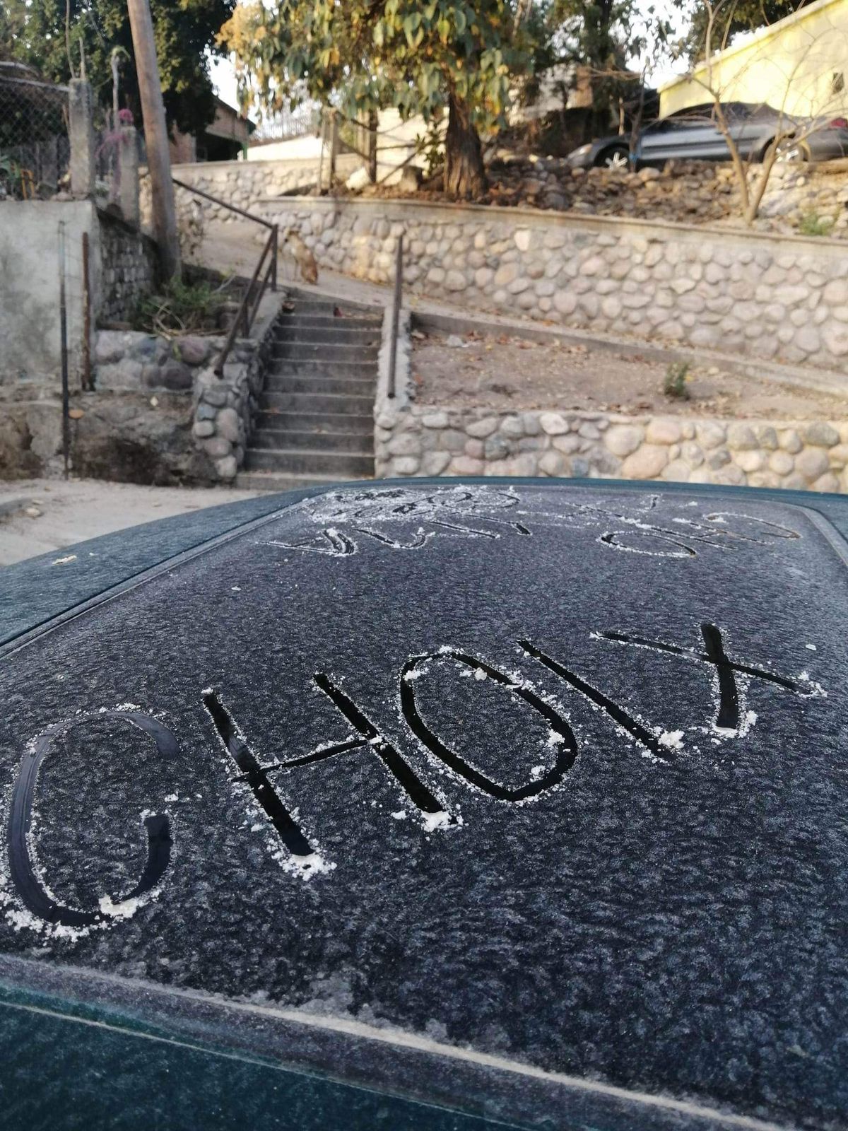 Se congela sierra de Choix clima