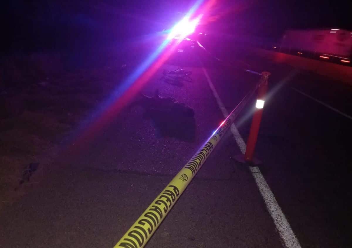 Tramo de la muerte ciclista arrollado Guasave